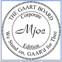 Load image into Gallery viewer, "Subject to GAAR, it's Art" (The GAART Board, Corporate Edition), Framed