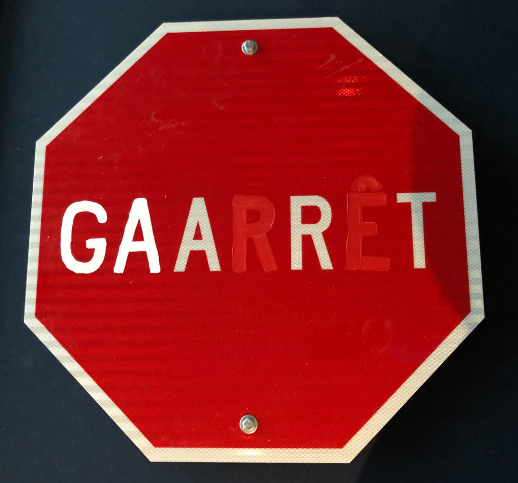 GAARRÊT Sign, by Maclean